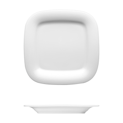 Corby Hall Duo Bright Square Plate 7 3/4"