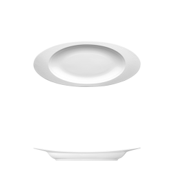Corby Hall Ecos Bright Oval Platter 38x20cm 15 1/8" x 7 3/4"