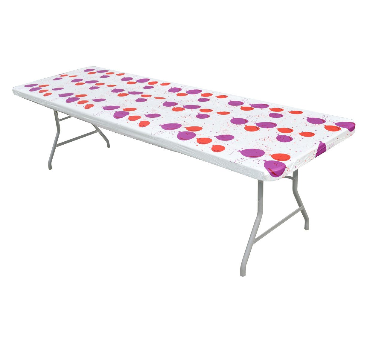 Printed Kwik-Covers Plastic Banquet Table Covers