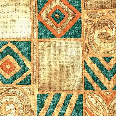 Sample of Premium Vinyl w/ Flannel Backing, Primitive Style Series, 8 Colors, S6124