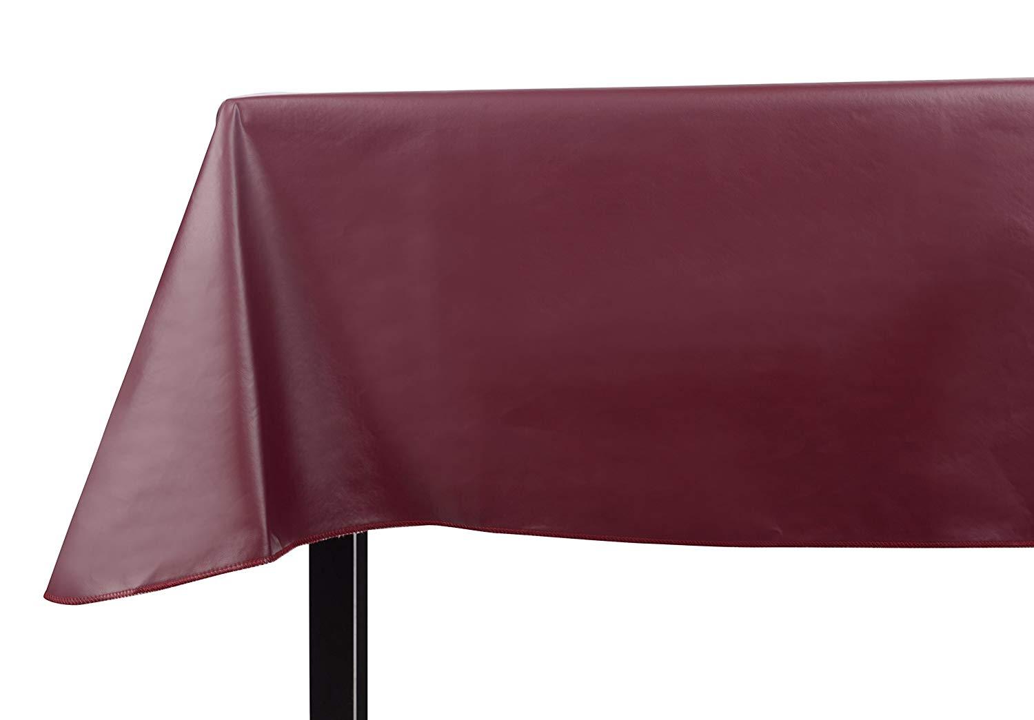 Nova Leather Look Heavy Duty Vinyl Tablecloth