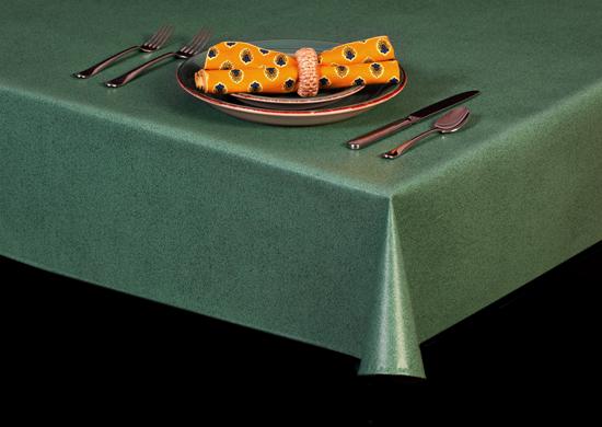 Heavyweight Granite Grandeur Vinyl Tablecloth Roll w/ Flannel Backing, S9812