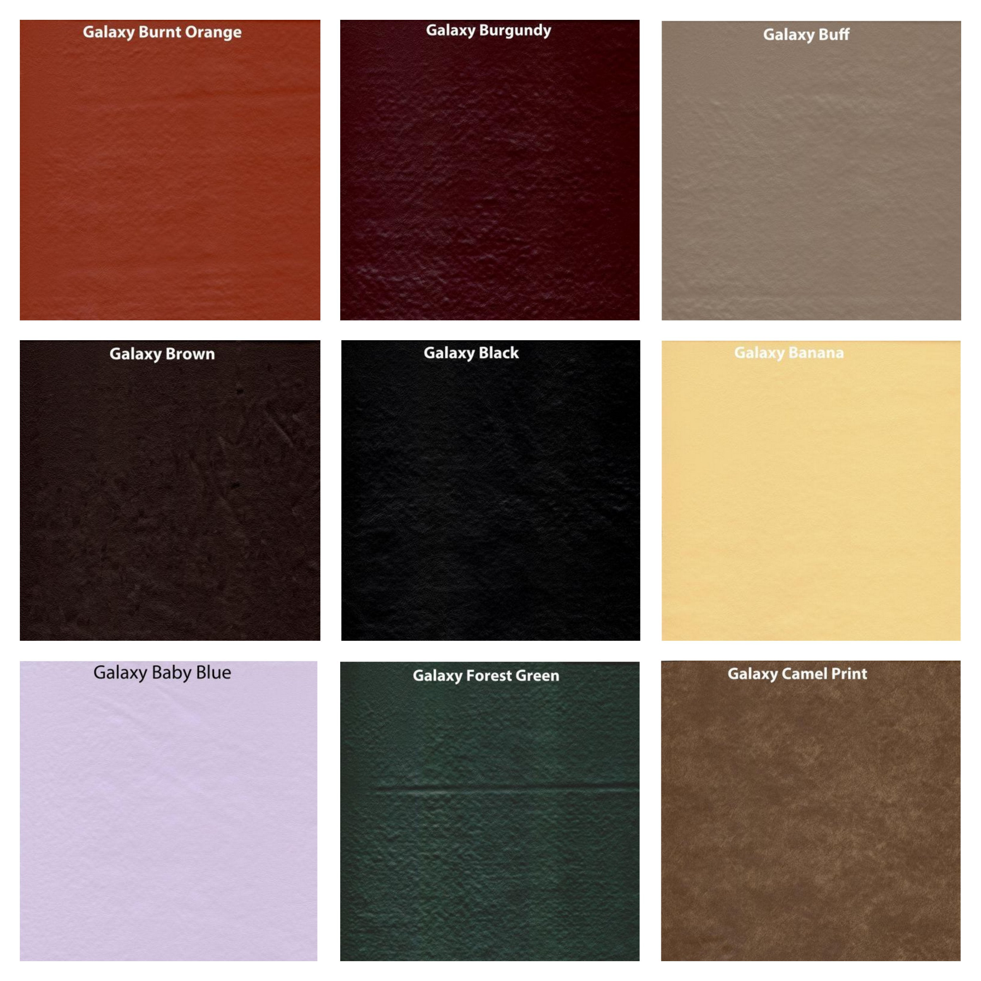 Nova Leather Look Heavy Duty Flannel Backed Fitted/Elasticized Round Vinyl Tablecloth