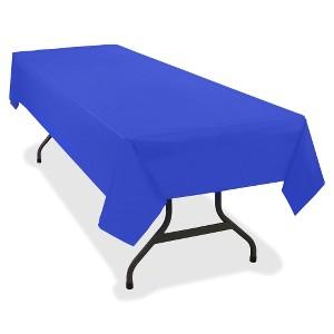 Solid Color Heavyweight Plastic Table Covers - Pack of 24