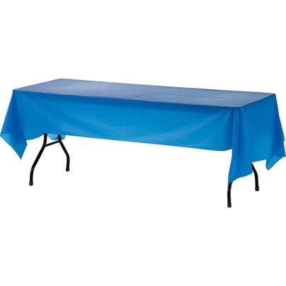 Solid Color Heavyweight Plastic Table Covers - Pack of 24