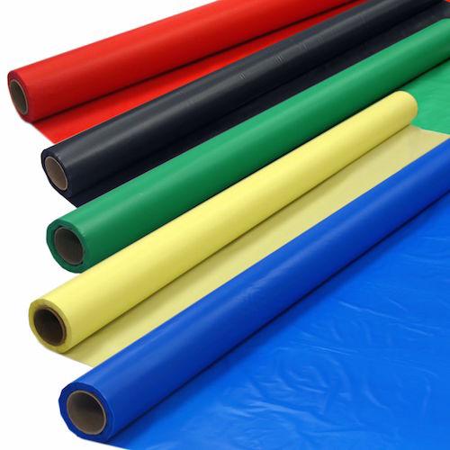 Solid Color Plastic Banquet Roll