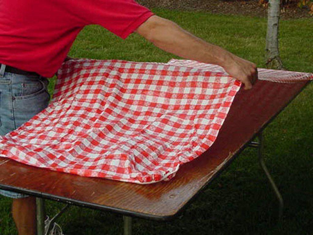 Premium Fitted Plastic Table Covers