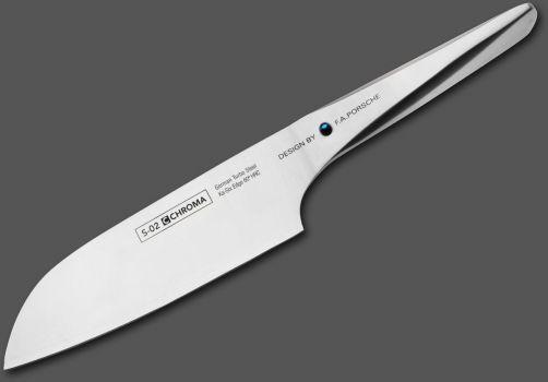 Chroma Type 301 Blue Turbo 7 1/4 " Santoku Knife