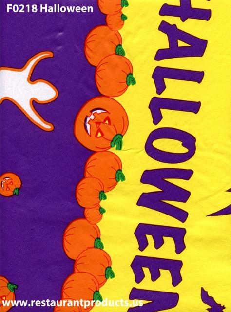 Halloween Print Economy Vinyl Roll 15 Yards