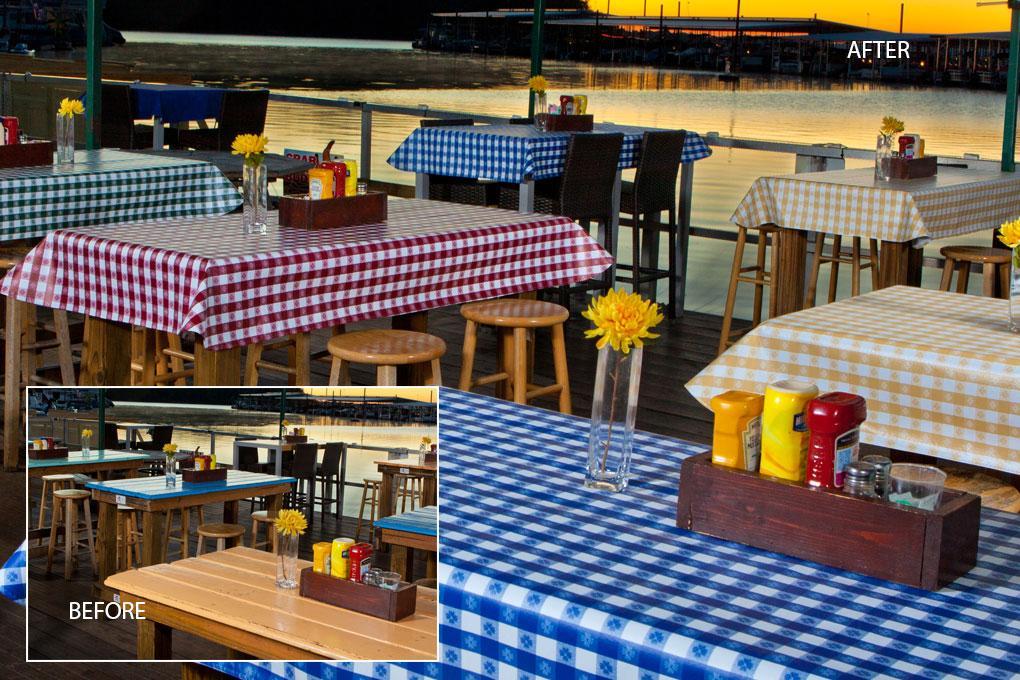 Decorating Restaurants with Vinyl Tablecloths - Trends in Colors