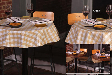 Restaurant Quality Vinyl Tablecloths (6 Gauge)