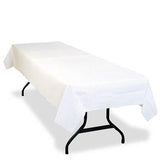 White Poly Tissue Paper Table Covers