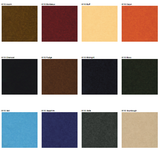 Sample of Premium Vinyl w/ Flannel Backing, Solid Color Patina Series, 12 Colors, S6110