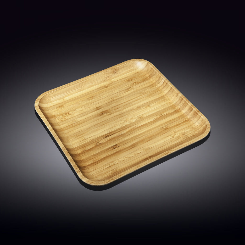 Bamboo Square Plate Set, Wilmax
