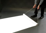 White Plastic Aisle Runner with Pull Chord