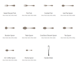 Orly Stainless Steel Flatware Collection, Corby Hall
