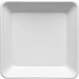 Raio porcelain dinerware collection - square plate from Corby Hall