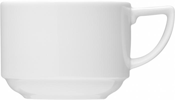 Raio porcelain dinerware collection - stack cup from Corby Hall