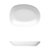 Saturno Bright White Porcelain Large Dip Bowl 6" x 4 1/2" 6oz