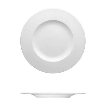 Saturno White Porcelain Plate 6-5/8&quot;
