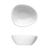 Saturno Bright White Porcelain Small Dip Bowl 2 3/8" x 2 1/8"