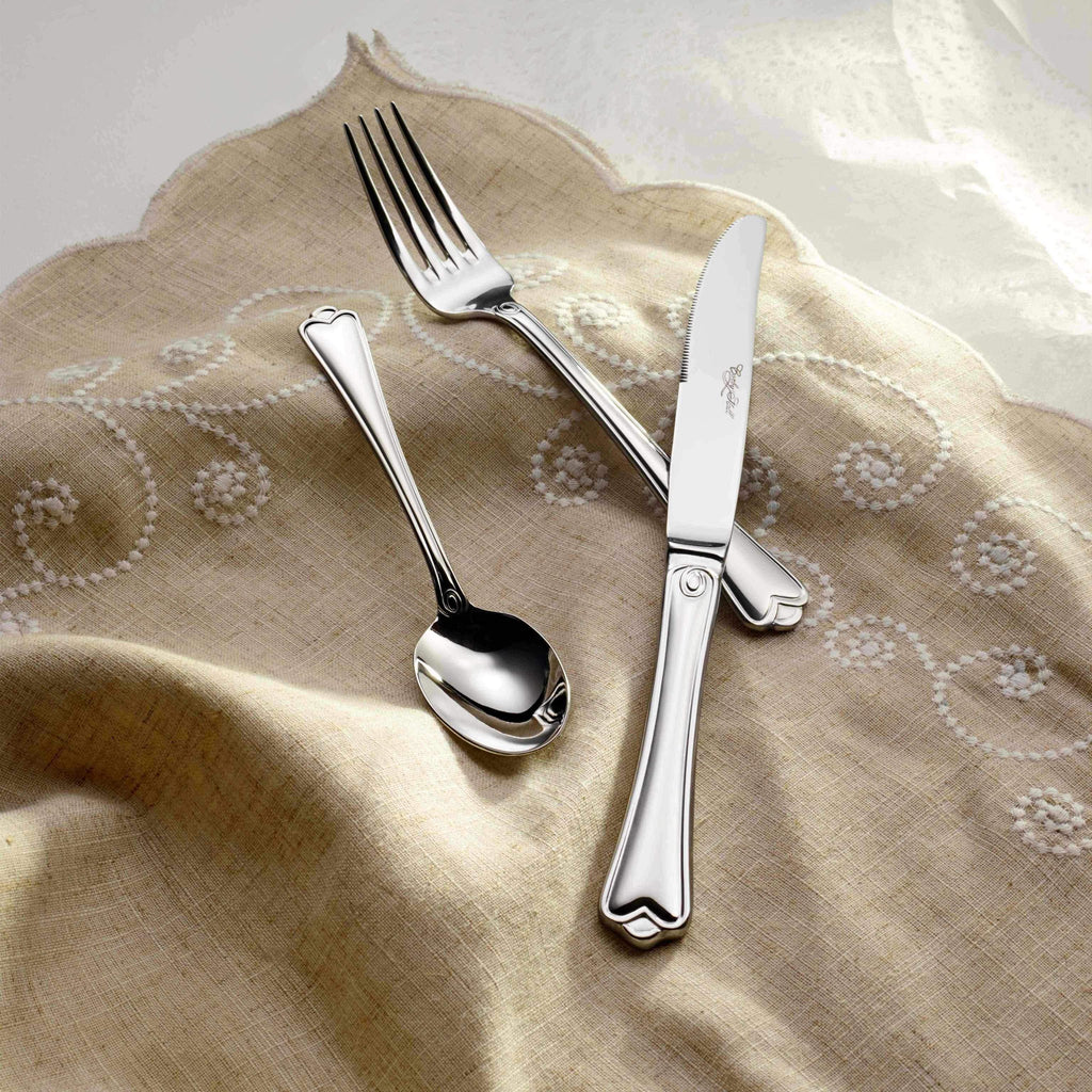 Madison Mirror Finish Stainless Steel Flatware Collection, Corby Hall