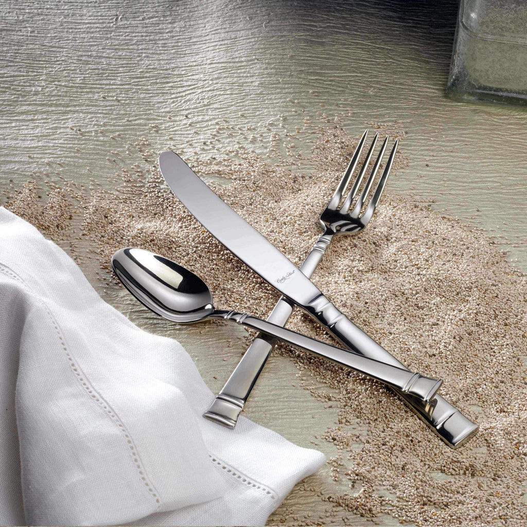 Tudor Mirror Finish Stainless Steel Flatware, Corby Hall