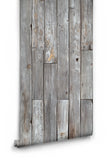 Rustic wood boards look wallpaper