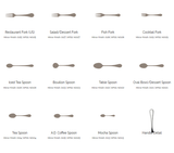 Sample Fork of Las Palmas 18/10 Flatware from Corby Hall