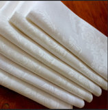 Cotton-blend beauty Damask table linens