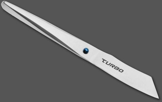 Chroma Type 301 Blue Turbo 3 1/4&quot; Fruit Knife