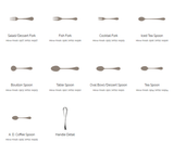 Perola Mirror Finish Stainless Steel Flatware, Corby Hall