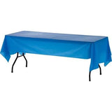 Solid Color Heavyweight Plastic Table Covers - Pack of 24