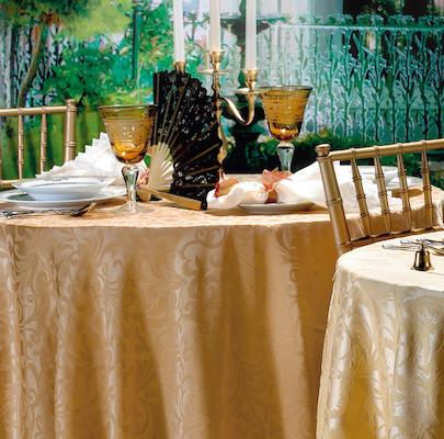 Saxony Damask Linen Tablecloth 1 Dz.