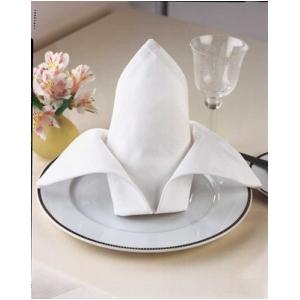 Parnell Satin Band White Napkin 6 Dz. Pack