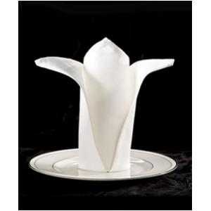 Satin Band Beauti-Damask Linen Napkin