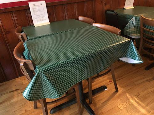 Heavy Duty Lattice Vinyl Tablecloth w/ Flannel Backing, S9810